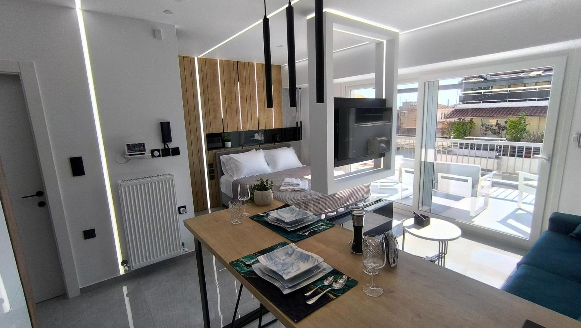 Larisa Absolute Suites, Sky View Smart Home Экстерьер фото