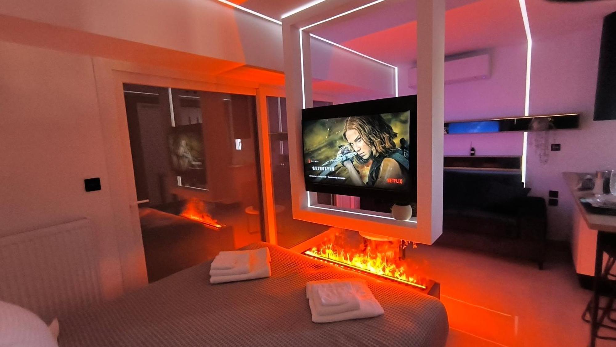Larisa Absolute Suites, Sky View Smart Home Экстерьер фото