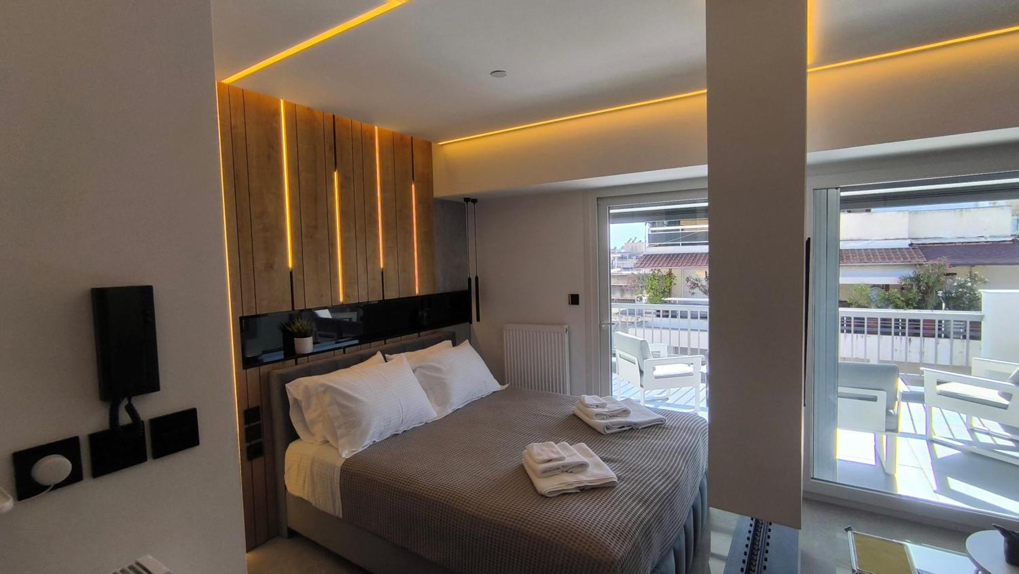 Larisa Absolute Suites, Sky View Smart Home Экстерьер фото
